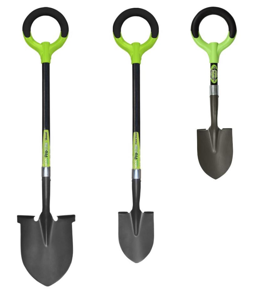 Radius Ergonomic Multi-Purpose Shovels